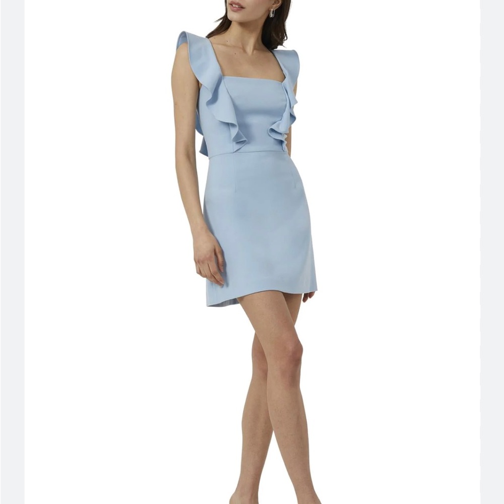 French connection blue dress